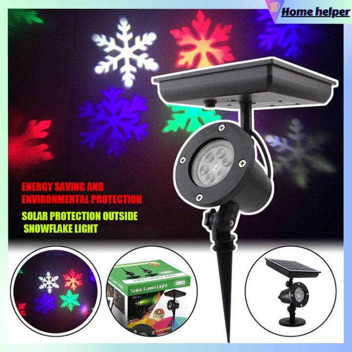 Outdoor Christmas Projector Lights Solar LED Projector Laser Light Xmas