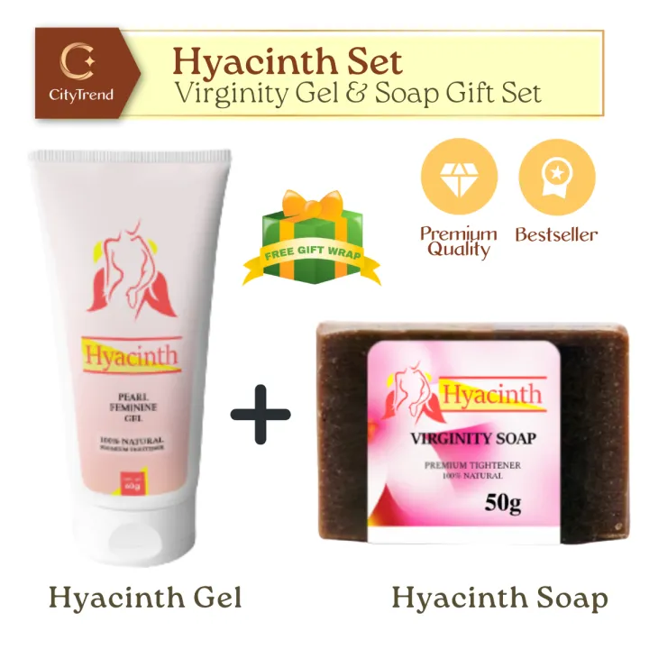BUY 1 TAKE 1 Hyacinth Gel with Hyacinth Soap Virginity Gift Set for