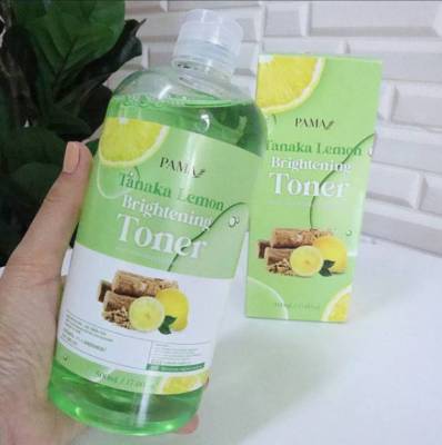 โทนเนอร์เช็ดผิวขาวพม่า เลม่อนทานาคา เช็ดคราบดำ เช็ดขี้ไคล 500 ml