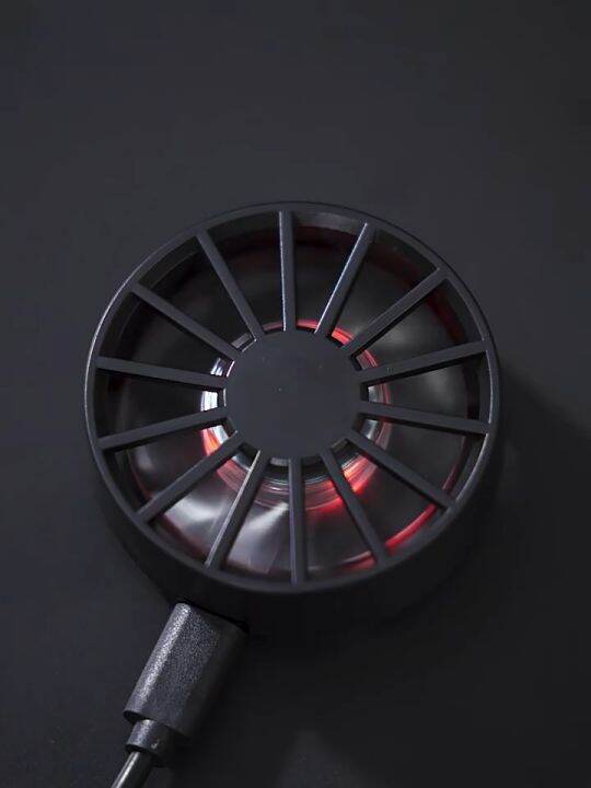 Mobile Phone Cooling Fan Game Cooler USB Wireless Back Clip Cooling Fan