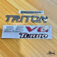 โลโก้ TRIT0N+COMMONRAIL+ 2.5VG TURBO ราคาต่อชุด 3 ชิ้น