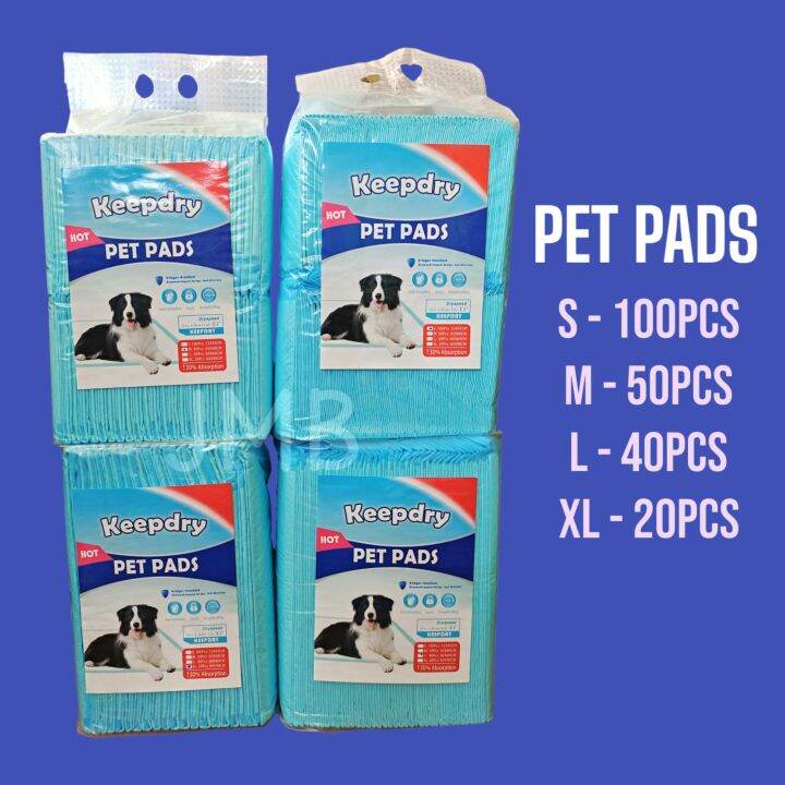KEEPDRY PET PADS PEE PADS Lazada PH