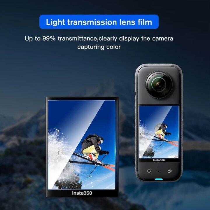 startrc-insta360-x3-tempered-glass-film-2-sets-for-insta360-x3-camera-screen-protective-films-transparent-hd-pvc-scratch-resistant-protector-film