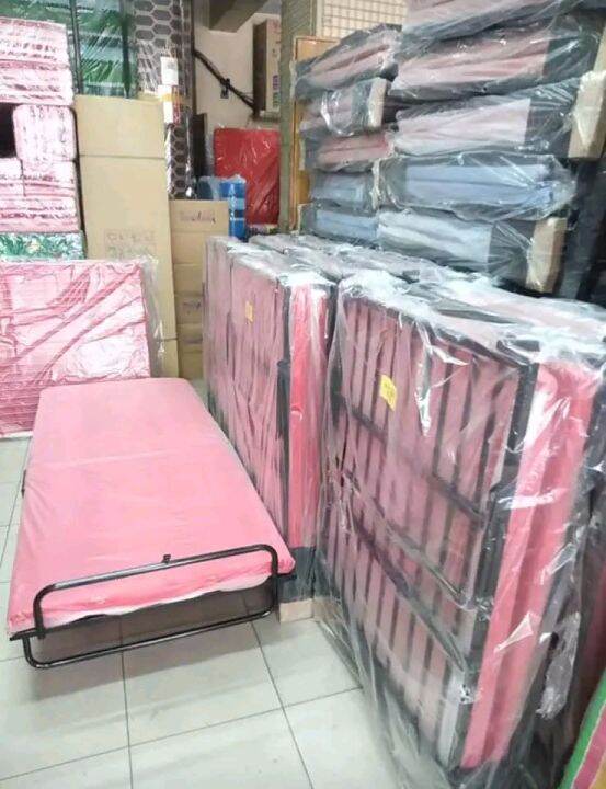 FOLDING BED WITH URATEX FOAM Lazada PH