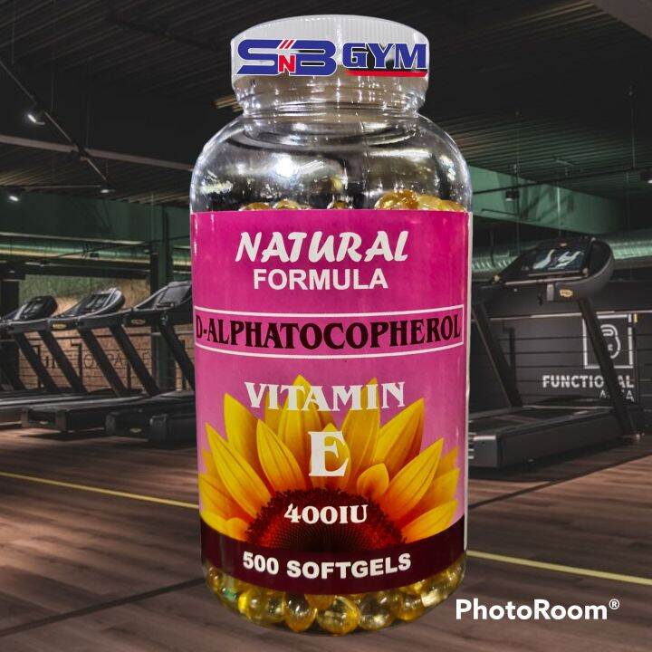 Natural Formula Vitamin E 400 i.u 500pcs Lazada PH