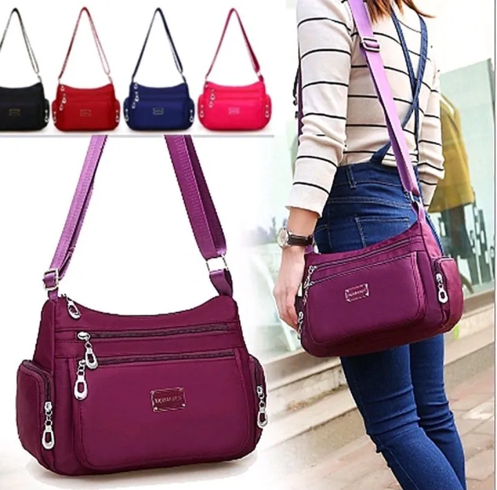 New Sling bag korean style/Nylon waterproof bag Lazada PH