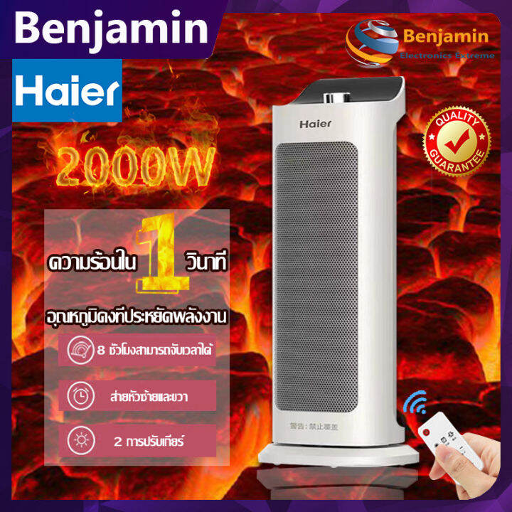 【พร้อมส่ง】haier heater HN2013 พัดลมร้อน heater ฮีตเตอร์ เครื่องทำ