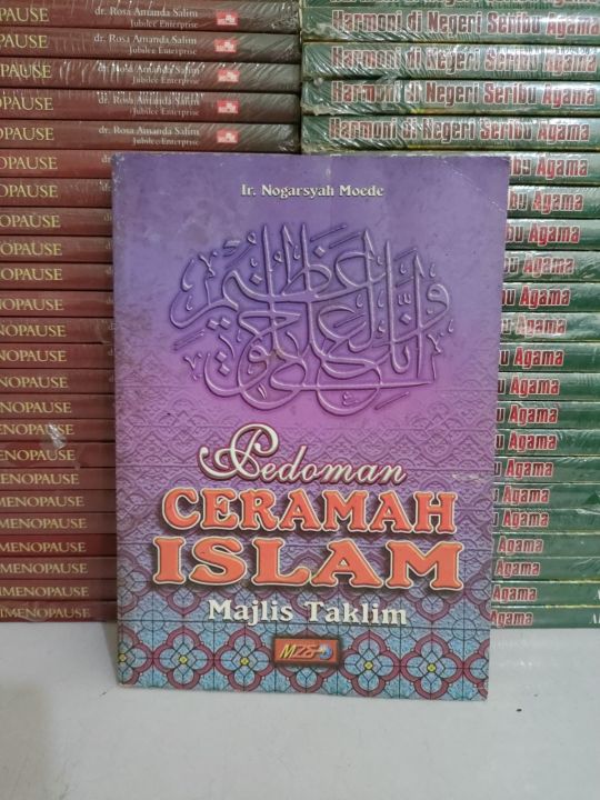 Buku Super Murah - Buku Pedoman Ceramah Islam Majlis Taklim | Lazada ...