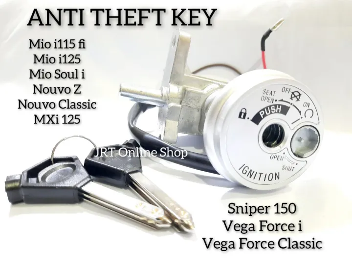 VEGA FORCE i ANTI THEFT IGNITION KEY Lazada PH