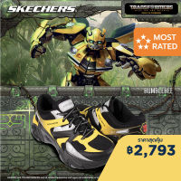 Skechers สเก็ตเชอร์ส รองเท้าผู้ชาย Men Transformers SKECHERS Street Stamina V3 Shoes - 802011-BKYL Air-Cooled Memory Foam Vegan