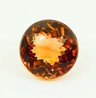 1+ cts Natural Sunset Hue Tourmaline Loose Gemstone Round Shape Genuine Madagascar Gemstone for Jewelry