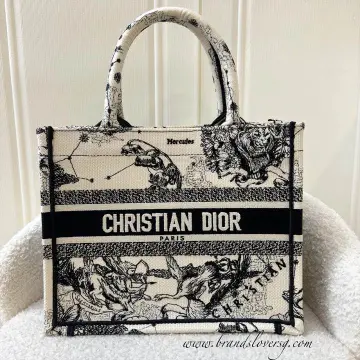 Dior Small Book Tote (With Updated Prices In SGD) - BAGAHOLICBOY