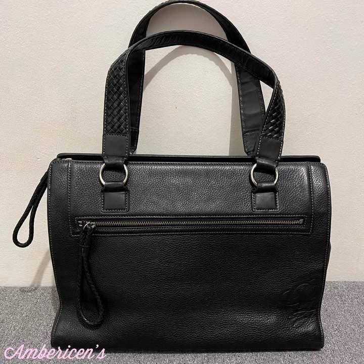 Louis Quatorze Tote Bag - Black