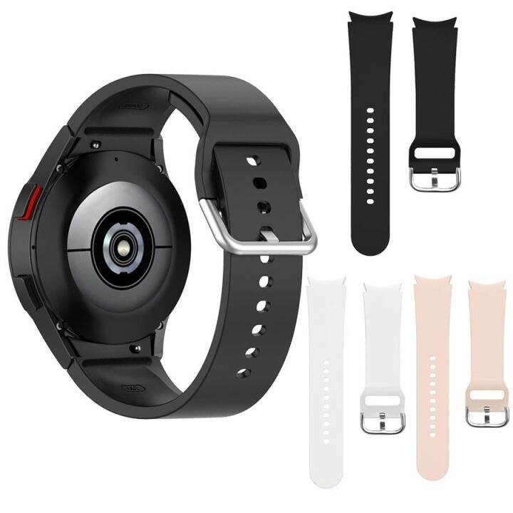 Strap For Samsung Galaxy Watch 4 40mm 44mm 5 Pro Smartwatch Silicone
