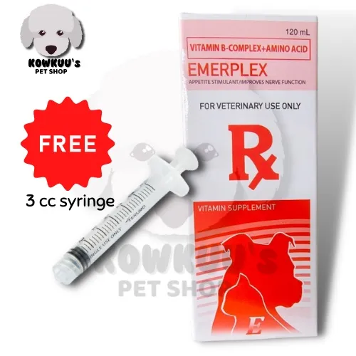 EMERPLEX Vitamin Bcimplex supplement EMERVET dog and cat Appetite Stimulant Lazada PH