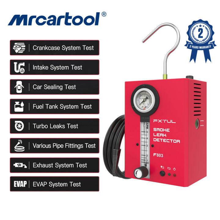 MRCARTOOL F803 Automotive Smoke Leak Detector Car Fuel Pipe System