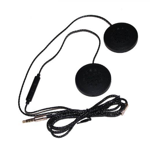 3.5mm wire controlled motorcycle earphones, high fidelity music call