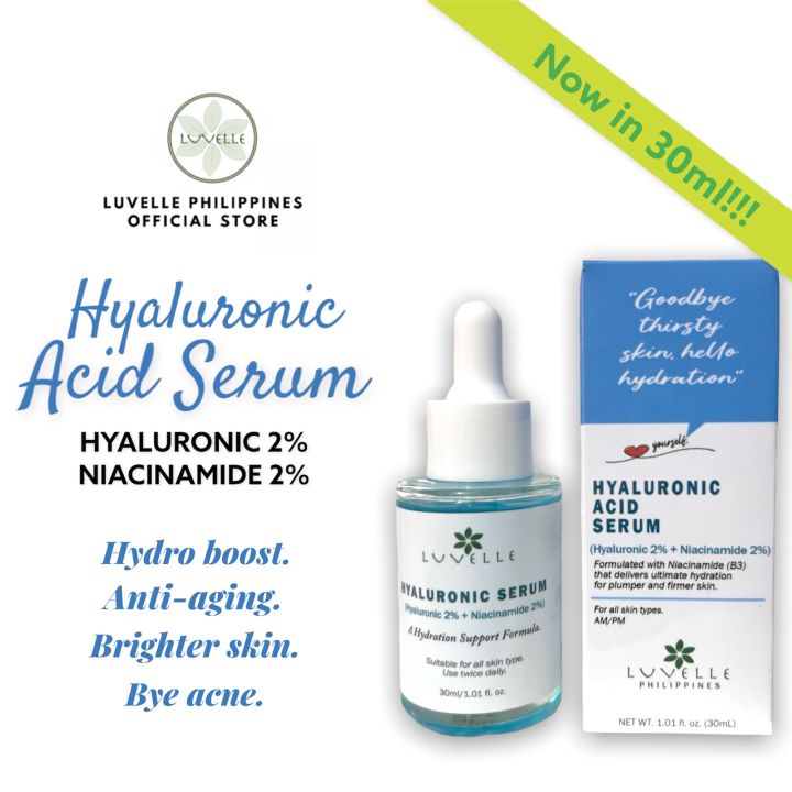 Luvelle’s Hyaluronic Acid Serum | Lazada PH