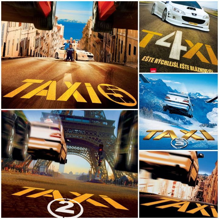 [DVD HD] แท็กซี่ระห่ำระเบิด ครบ 5 ภาค-5 แผ่น Taxi 5-Movie Collection #หนังฝรั่ง #แพ็คสุดคุ้ม