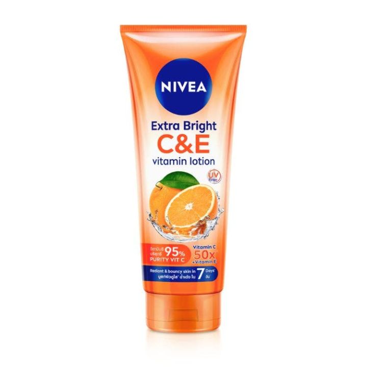 Nivea Extra Bright C&E Vitamin Lotion/losyen 70ml/180ml/320ml | Lazada