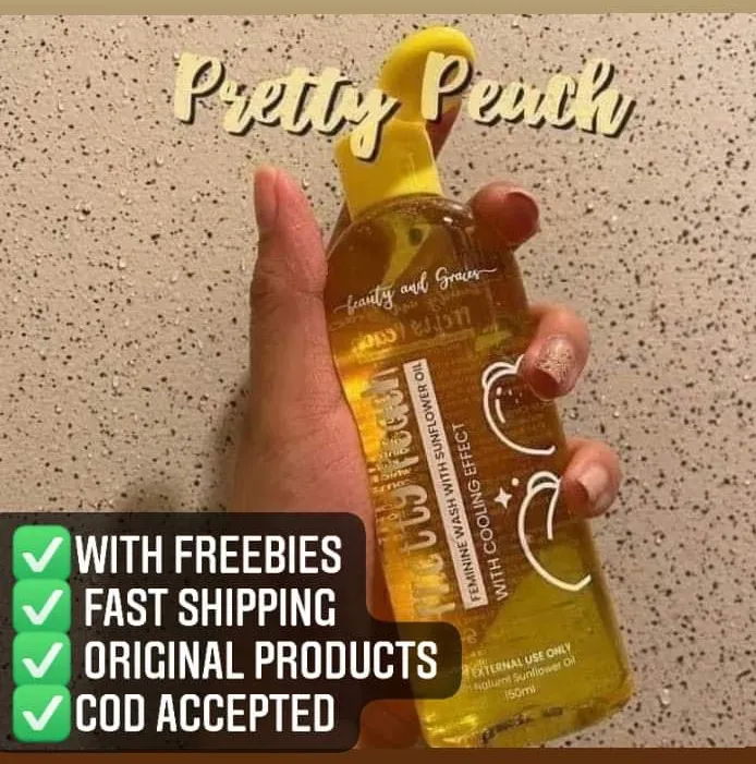PRETTY PEACH FEMININE WASH By Beauty and Graces Lazada PH
