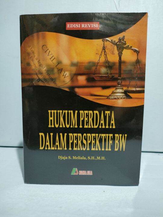 BUKU HUKUM PERDATA DALAM PERSPEKTIF BW | Lazada Indonesia