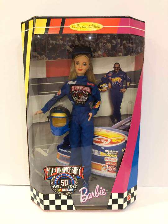 1998 50th anniversary nascar barbie value