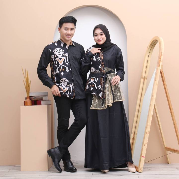 Baju Batik Couple Terkini Baju Couple Kemeja Gamis Lazada Indonesia