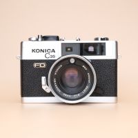 กล้องฟิล์ม Konica C35 FD silver ใช้งานง่าย พร้อมจัดส่ง