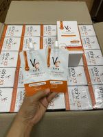 (ยกกล่อง 10 ซอง) ครีมวิตซี น้องฉัตร VC Vit C Whitening Cream 7g.[แบบซอง] บำรุงผิวหน้า