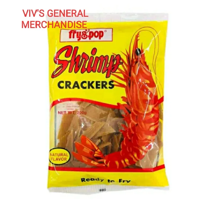 Fry and Pop Shrimp Crackers ( 200g ) Lazada PH