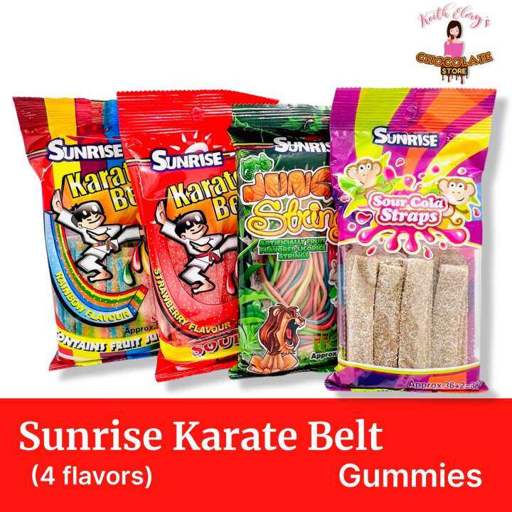 Sunrise Karate Belts Gummies (4 Flavors) Lazada PH