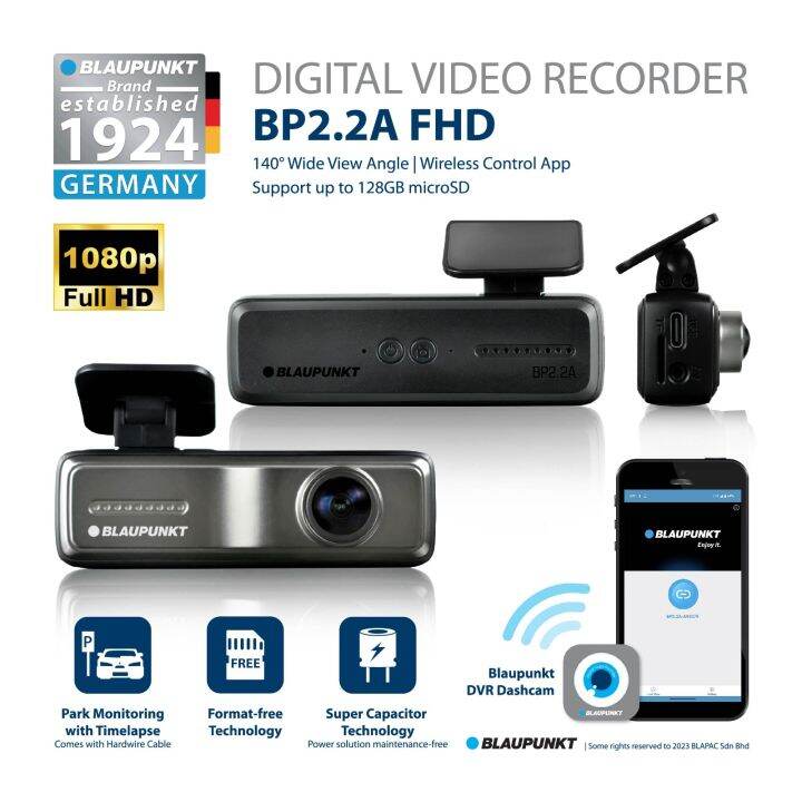 dashcam blaupunkt