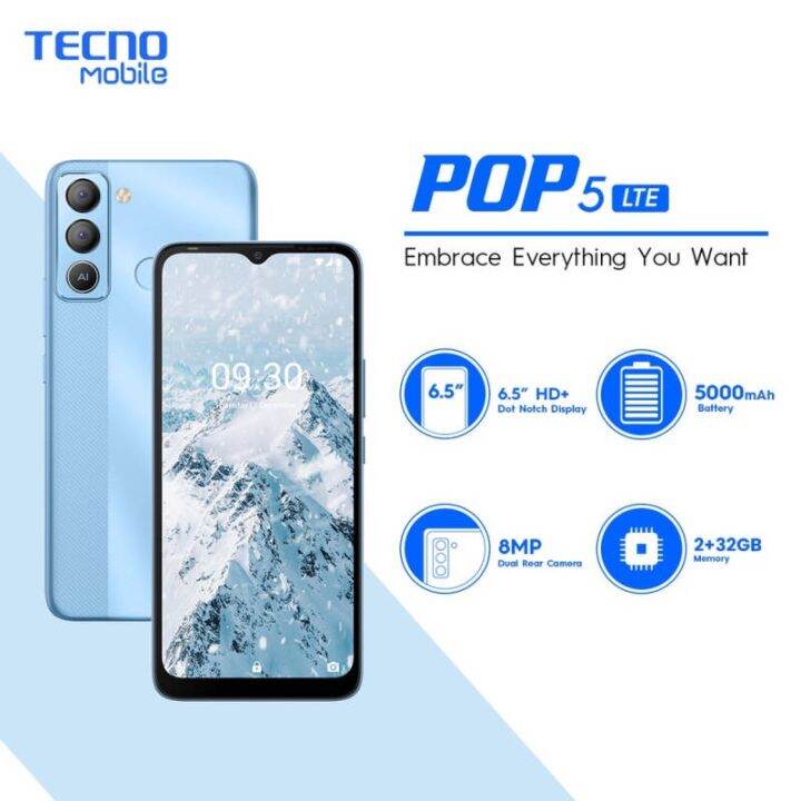 tecno pop 5 lte ram 3 rom 32