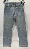 กางเกงยีนส์(มือสองแท้?%) Levis 501(ป้ายหนัง) เอวป้าย30” เอววัดจริง31” MADE IN BANGLADESH (รหัสG67) ยาวทั้งตัว39.5” ยาวจากเป้าถึงปลายขา29” ปลายขากว้าง7.5”