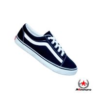 ?ถูกที่สุด รองเท้าผ้าใบทรง Vans Old Skool สุดเท่ยี่ห้อ? Mashare รุ่น V7 ?รองเท้าทรงแวน