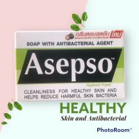 Asepso สบู่อาเซปโซ สูตรไฮจินิค เฟรช 80 กรัม (3 ก้อน)