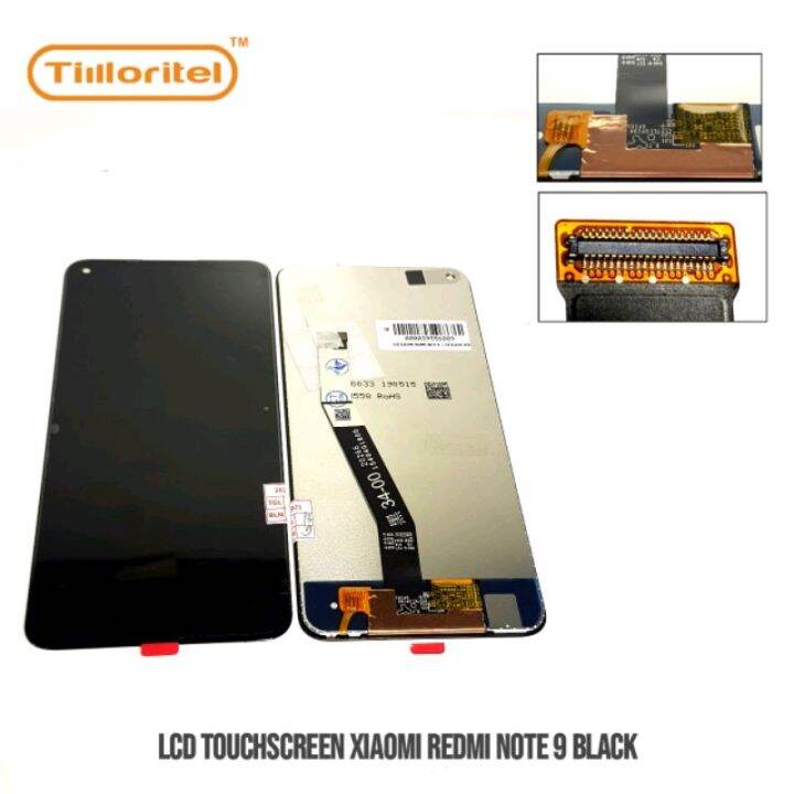 LCD+TS XIAOMI REDMI NOTE 9 BLACK Lazada Indonesia
