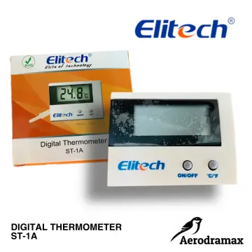 Elitech BT-3 LCD Indoor/Outdoor Digital Hygrometer Thermometer