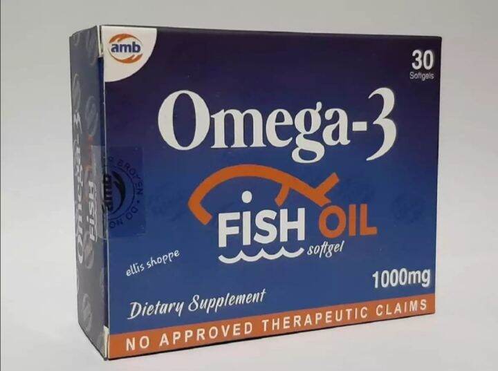 Omega Fish oil 30's capsule Lazada PH