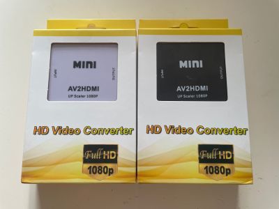 AV to Hdmi ตัวแปลงสัญญาณ AV เป็น Hdmi ใช้กับ PS1/PS2/Famicom