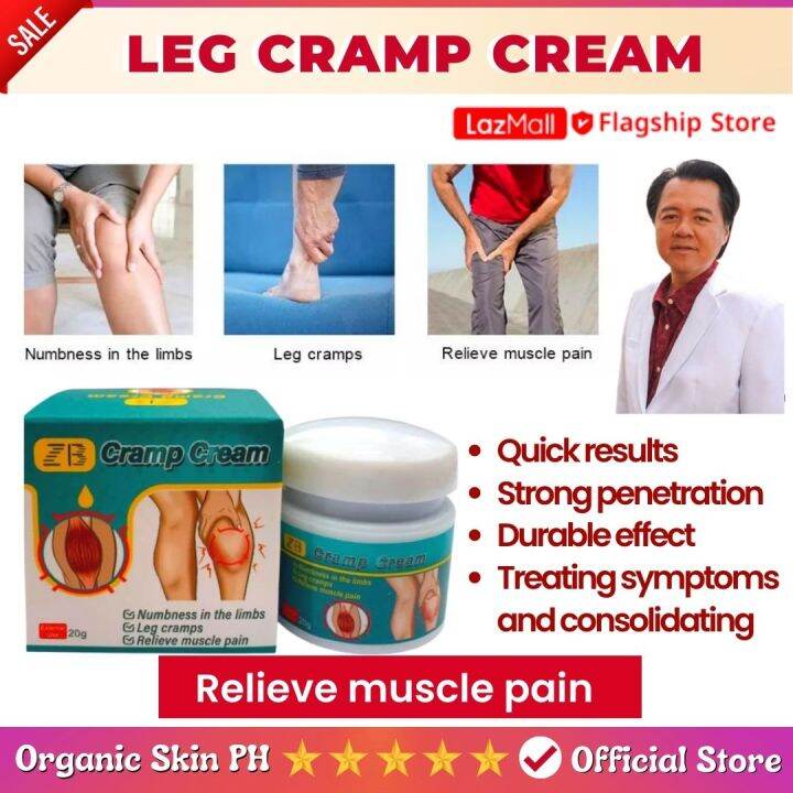 Leg Cramp Cream Relief Ointment soothes nerve and joint Pain, Relieves