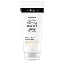 Neutrogena นูโทรจีน่า ดีพ คลีน เจนเทิล โฟมมิ่ง คลีนเซอร์ 100,175 มิลลิลิตร