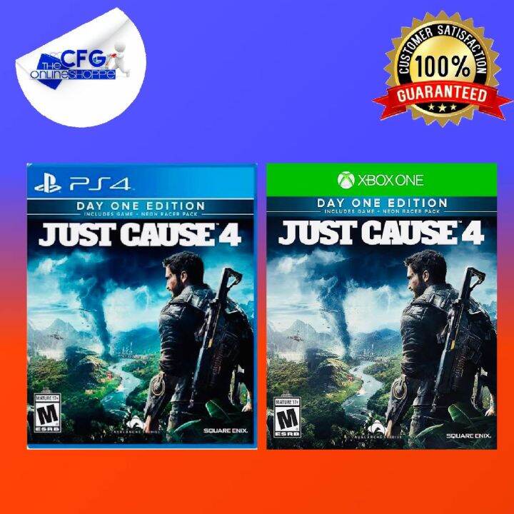 Brandnew just cause 4 day one edition lazada ph