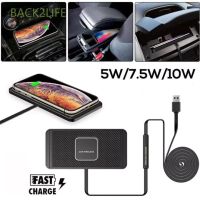 Wireless Charger แท่นชาร์จโทรศัพท์มือถือไร้สาย 5W/7.5W/10Wสําหรับรถยนต์