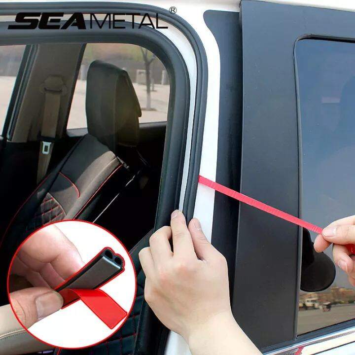 Rubber Car Seal Strips Universal B Shape Door Gap Sealant Noise ...