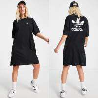 ??แท้ 100% พร้อมส่ง??Adidas Originals dress
เดรสสีดำลาย Classic 
ทรงหลวม สวยมากค่ะ