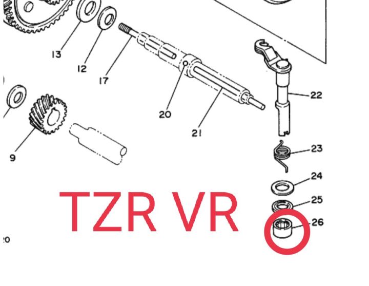 ลูกปืนขาครัช-ลูกปืนราวครัช-vr-tzr-ฃานอย่างดีใช้ทดแทนอะไหล่เก่า