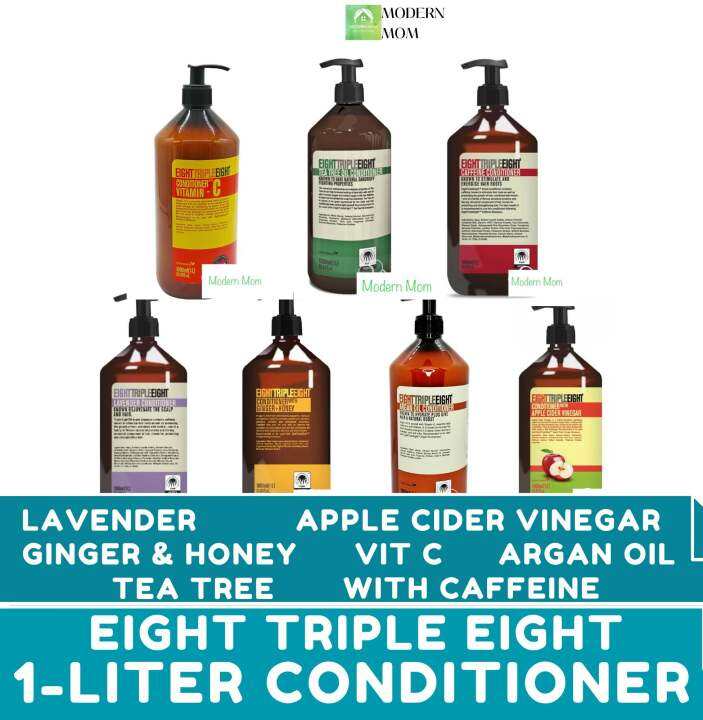 Eight Triple Eight 1LITER Conditioners (VITAMIN C/Lavender for DRY