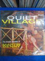 LPBOX 28  :เพลงบรรเลง : QUIET VILLAGE : MARTIN DENNY : แผ่นต้นฉบับเดิม แผ่นเสียง vinyl Lp 33rpm 12"สภาพกำลังฟังได้ดีได้รับการตรวจสอบ